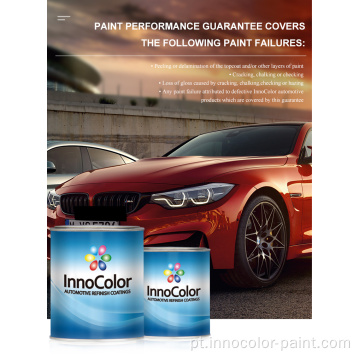Fórmula do sistema de pintura de carro innocolor de refinamento automático